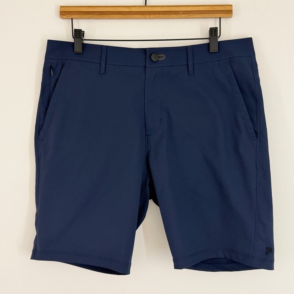 Public Rec Men's Dealmaker Chino Short Navy Blue Size 33